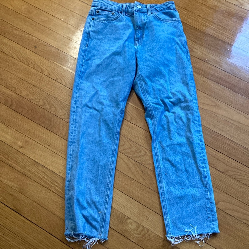 Topshop Blue Denim Jeans